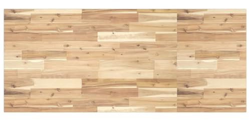 vidaXL Schreibtischplatte Unbehandelt 140x60x2 cm Massivholz Akazie