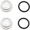 Set di 2 guarnizioni in vetro di spettacolo da 18 mm, per moto, guarnizioni e rondelle, per pompa dei freni, master, cilindro, serbatoio per moto (2 set)