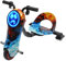 Charocean Kinder Drift Scooter 360 Grad, Drift Trike Elektro Driftscooter E Scooter Kinder Drift Cart, LED-Beleuchtung 3 Geschwindigkeitsstufen 180Watt Motor, 50 Kg Max. Zuladung (Farbig)