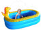 Aufblasbarer Dinosaurier-Pool, niedlicher Dinosaurier-Kinderpool – Dinosaurier-Wassersprüher, verschleißfest, bezaubernder aufblasbarer Pool zum Schwimmen