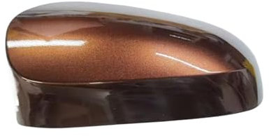 Abdeckungen Seitenspiegel Für Toyota Für Yaris 2012-2021 Rückspiegel Abdeckung Rückspiegel Shell Spiegel Fall Gehäuse Auto Zubehör Spiegelkappen(Amder browm Left)