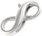 GUTERTOP Kettenverschluss Silber 925, Kettenverschluss, Verschluss Kette für Armbänder, Karabinerverschluss, Lobster Clasp, Ketten Verschlüsse
