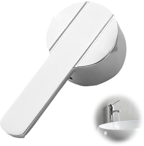 Maniglia della Leva del Rubinetto, Maniglia Miscelatore Doccia, Leva per Rubinetto in Lega, Maniglia A Leva Per Rubinetto, Rubinetto per Rubinetto Sostituzione Singola Maniglia, 50Mm Di Diametro