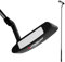 PGM Oversea Golf Putter - Putter für Herren Linkshänder - Blade Putter für Geradere Putts - Graphitschaft - 88,9 cm