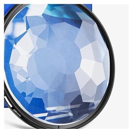 TUOYDJA Filtro UV, Filtro de Efecto Filtro de Lente, Filtro de Efecto de Cristal for fotografía con refracción múltiple(82mm)