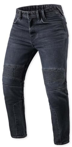 Revit Moto 2 TF Motorrad Jeans, dunkelblau/schwarz, 31/34