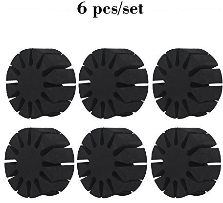 VGEBY 6er Set Tragbare Runde Bogenpfeile Rack Separator Eva Schaum Pfeil Halter Outdoor Jagd Bogenschießen Schutzausrüstung Halter für 12 Pfeile Freizeitsport