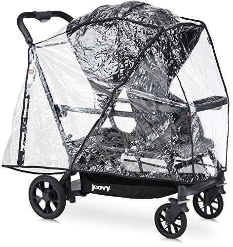 Joovy 9110 Caboose S Rain Cover, Transparent