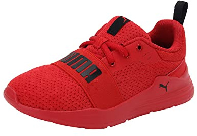 Puma Wired Run, Laufschuhe für Kinder, Uni, rot, 42 EU