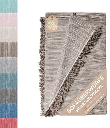 Jarapa Home - Bettüberwurf und Sofaüberwurf - Hochwertige Schutzhüllen für Sofa und Bett. Spannbezüge für Sofas und Sofaüberwürfe. Bequeme Sofadecken für Sitzfläche und Überwurf Sofa