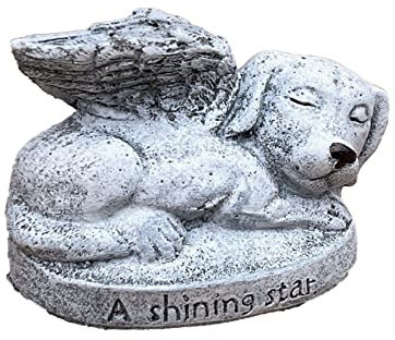 stoneandstyle Grabstein Hund frostfest a Shining Star frostfest massiv