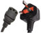 Mytlp Mains Lead 1.8m IEC Kettle Lead Power Cable 3 Pin Plug PC Monitor C13 Cord 13 AMP For TV, PC, Monitor, Plug, Printers Power Cord