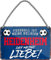 schilderkreis24 – Fußballschild “Fussball Religion Heidenheim“ Deko Garage Artikel Sport Verein Geschenkidee Club Weihnachten Fußball Fan Liebhaber Begeisterte 18x12 cm