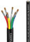 Matugajp 14awg 6×2mm² Electrical wire 6 Conductor Extension Cable 16.4ft/5Meters UL2464 DC 5V/12V/24V/300V 14 Gauge oxygen free Stranded Tinned Copper wire