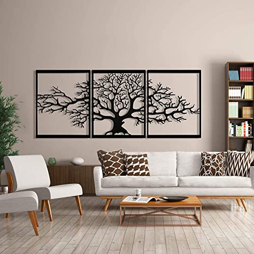 dv decovieno Decoration Murale, Arbre Decoration Murale Salon, Décoration Murale, Decoration Chambre, Arbre De Vie, Decoration Maison, Decoration Murale Metal, 48x117cm