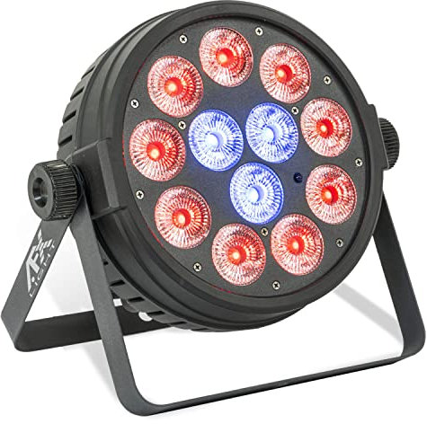 AFX Light - Projecteur Par à Led Rgbw 12X12W à Double Contrôle Individuel - Club-Mix2