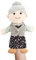Imtrub Handpuppe – 30 c große Plüsch-Handpuppe, Rollenspiel, Partygeschenk für Kinder, Mitgebsel, Kinder, Mädchen, Jungen, ab 3 Jahren, für Sofa-Ornamente