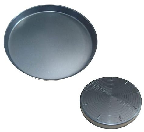 G GRIMALDI SMEG PIATTO CRISP ORIGINALE ROTONDO DIAMETRO 29cm ALTEZZA 3cm Codice 055690660