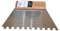 Square Notched Adhesive Spreader Tiling Tile Grout 180mm Glue LVT Wood Flooring Small Spreading Tool for adhesives, 10mm Notch