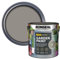 ARUUJ Garden Paint - Multipurpose Colour & Protect 2.5L Tin - Exterior Wood Paint, For Sheds, Benches, Metal, Brickwork, pots - Outdoor Fence Garden Furniture Paint Waterproof (SLATE)
