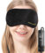 Aroma Season Masque pour les yeux de blépharite, masque pour les yeux chauffé pour les yeux secs Blépharite Orgelet, compresse pour les yeux à chaleur humide (noire)
