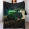 Traktor Decke Flauschig, Super Warme Decke, Hochwertige Wohndecke, Weich & Komfort Flannel Decke, Wolldecke, Sofadecke, Fleecedecke, Tagesdecke（130×150cm）