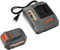 Mellif GDCB204 Li-ion Battery 4AH 20V &Compact Rapid Charger，Replacement Battery Compatible with Dewalt 18v batetry