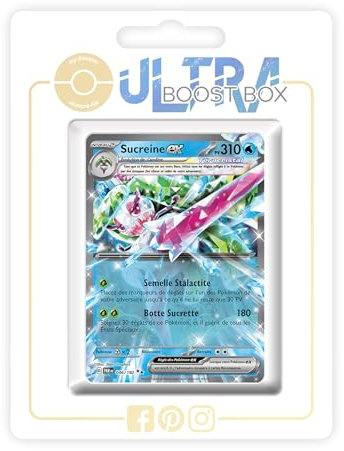 Sucreine ex (Tsareena ex) 046/182 Tera - my-booster X Écarlate et Violet 4 - Faille Paradoxe Box of 10 Pokemon French Cards
