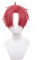 Cosplay-Perücke Rot Kurzhaar Glattes Haar mit Pony für Männer Anime Cos Perfekt für Halloween-Party