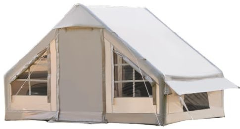 Aomiun Aufblasbare Zelt | für 4-8 Personen | Tunnelzelt | mit Pumpe | Gruppenzelt Campingzelt Familienzelt | Campingzelt groß, geräumig, wasserdicht - Ideal für Campen & Festival