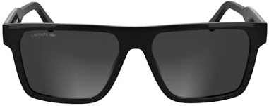Lacoste Men's Sunglasses L6059S - Black with Solid Grey Lens