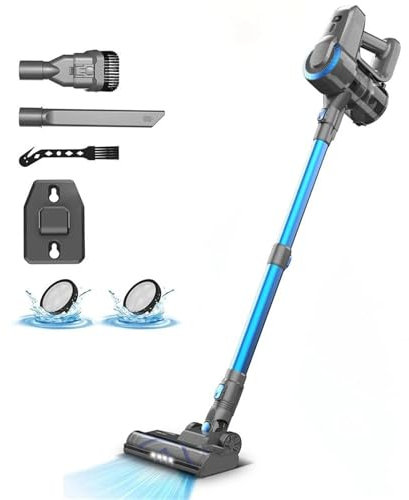 XFYESL Car Vacuum N300 Cordless Upright Vacuum Cleaner, Ultra Lightweight Stick Vacuum For Carpet, Hard Floor, Car, Pet Hair portable cleaning machine