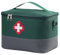 NAUXIU Erste-Hilfe-Aufbewahrungstasche für den Haushalt, hohe Kapazität, Präventionsbox, Iodophor Patch, Desinfektionsmittel, Wasserorganisator, Wunde, grün, M