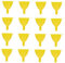 GLEAVI Lot De 16 Entonnoirs De Filtration En Plastique Pour Laboratoire 60 Mm Jaune