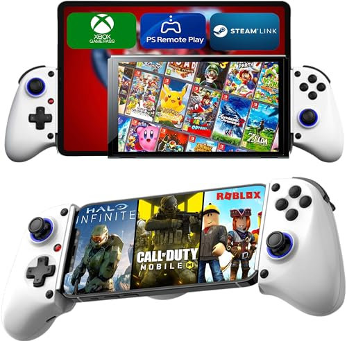 MAJESTECH (HOT NEW D11 Phone Controller For iPhone/Android/Tablet/iPad/Switch, Play Call of Duty, Roblox, Xbox Cloud, Playstation, Bluetooth Mobile Gaming Controller iPhone 16 15 14 13 Samsung Google