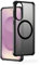 Hama Extreme Protect Étui de Protection magnétique pour Samsung Galaxy S25 Edge (Bumper sous Licence D3O, Compatible Qi2, avec Aimant, résistant aux Chocs, aux Chutes et incassable, pour Charge
