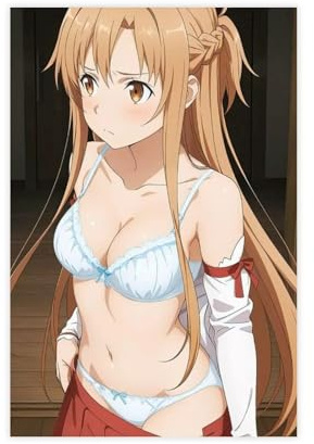 Sword Art Online Anime-Leinwand-Poster, Wandkunstdruck, Bild, Gemälde, 30 x 45 cm
