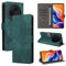 BELLA BEAR Coque TCL 605/TCL 60 SE, [Technologie de Blocage RFID] Housse Portefeuille, Etui pour TCL 605/TCL 60 SE avec Fonction Stand-Vert