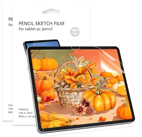 2 Piezas Protector Pantalla de Papel para iPad Air 11 Pulgadas M3/M2 (2025/2024), Antirreflejos, Antiarañazos, Película PET Mate para Dibujar