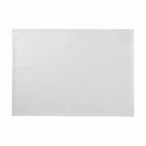 Le Jacquard Français Beschichtete Tischsets (2X Set) Vegetal Mood Blanc 36x50 cm Baumwolle