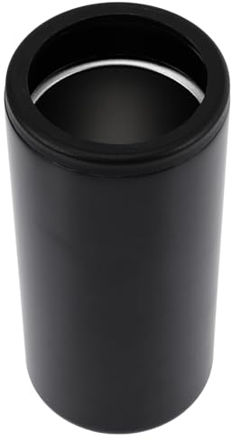 BESTYASH Edelstahl Bierflaschenkühler 12 Oz Isolierter Dosenhalter für Getränkedosen und Bierflaschen Doppelwandiger Thermokühler für Lange Kältehaltung Schlanker Flaschenhalter für