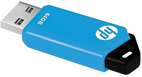 Pendrive HP V150W USB 2.0 Azzurro 64GB