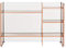 Kartell Sound-Rack Mobile Contenitore, Rosa, 26 x 75 x 53 cm
