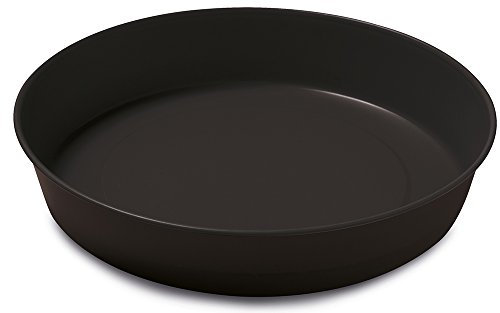 Guardini, Moule à gâteau lisse Ø 32 cm, Acier avec revêtement antiadhésif, Noir, Fabriqué en Italie, Ligne Gardenia