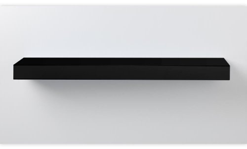 Mixibaby Wandboard, Wandregal, Steckboard, Längen, Farbe:schwarz, Länge:60cm