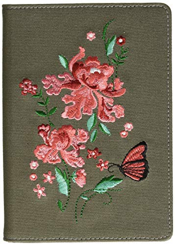 Exacompta 184153E – Ein Kalender 1 Tag pro Seite Forum 12 x 17 cm, August 2019 bis Juli 2020, Lélia Khaki.