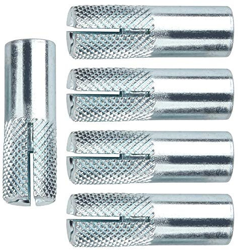 YINSONG Spreizdübel M12 - Metall Dübel für Betondecken,Silber, M12 / 5 Stücke