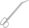 Long Handled Toenail Clippers for Thick Nails, 19cm Angled Tip Long Handled Nail Scissors for Toenails, Heavy Duty Long Handled Toenail Scissors for Thick Nails, Podiatry Tools for Elderly, Back Pain