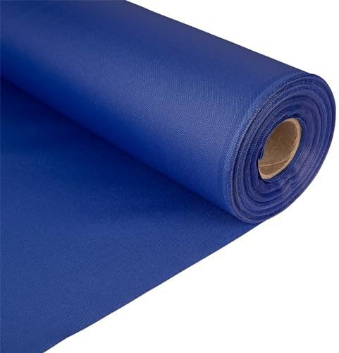 Wasserdichter Canvas-Stoff, 198,4 g, robust, dick, für den Außenbereich, 150 cm breit, Königsblau, Meterware