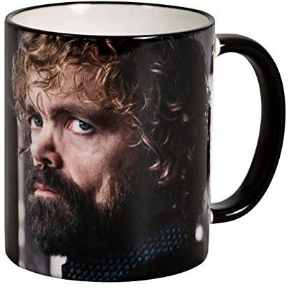 Elbenwald Game of Thrones Mugs Quote Line Tyrion Lannister Motif as a Round-Pressure 320 ml Ceramic
